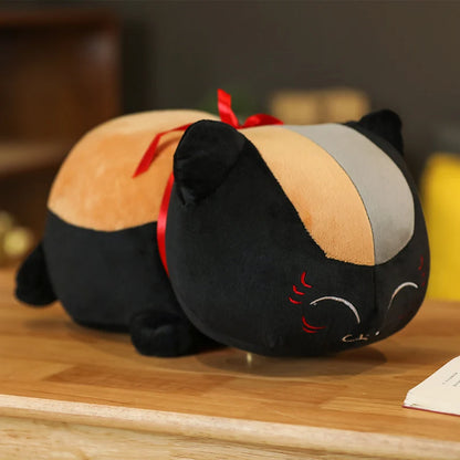 20/32/48/60cm Cute Round Plush Cat 2 Colours 2 Designs 11201012 - Snuggle Time