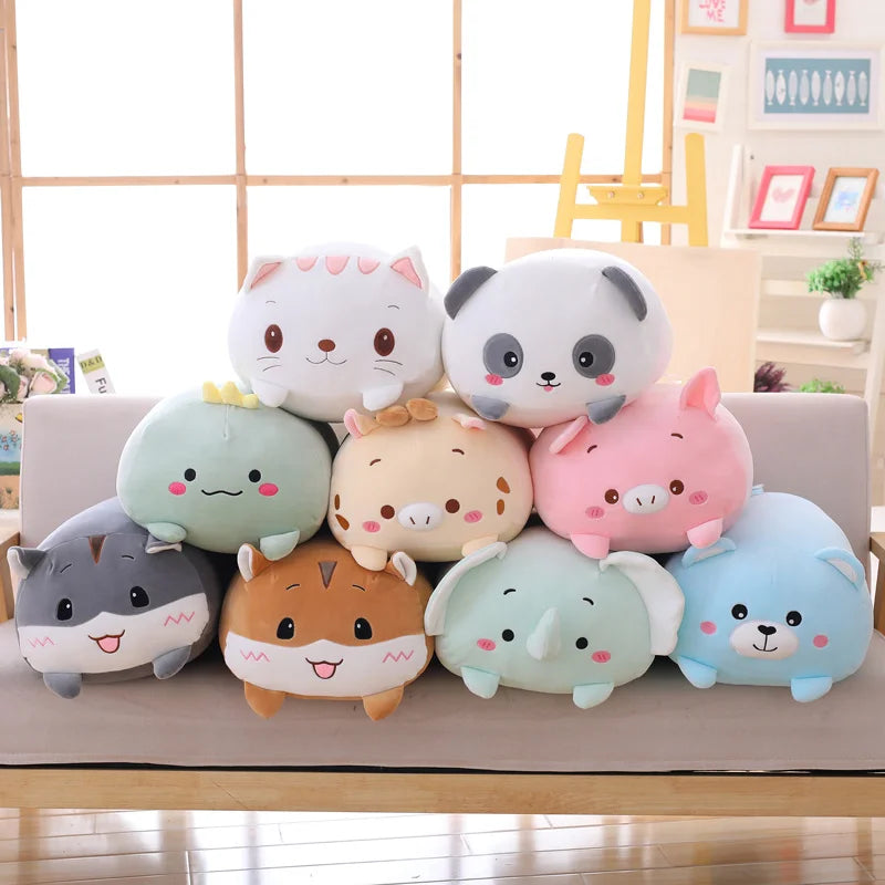 20 60 or 90cm Plush Animal Pillow 15 Animals 11201003 - Snuggle Time