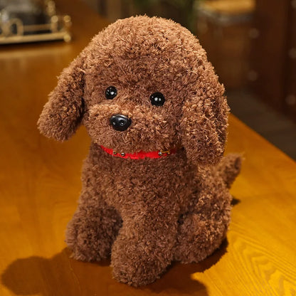 25/30cm Cute Fluffy Plush Puppy 11201028 - Snuggle Time