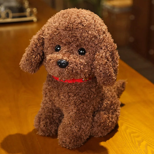 25/30cm Cute Fluffy Plush Puppy 11201028 - Snuggle Time