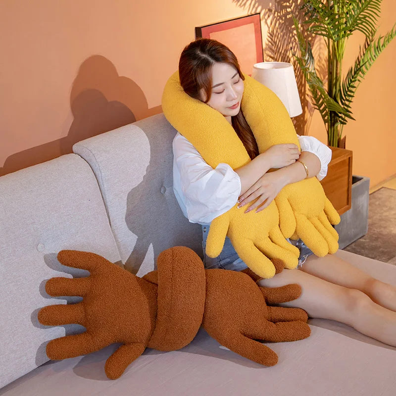 80/160cm Soft Plush Double Hand Toy 7 Colours 11201035 - Snuggle Time
