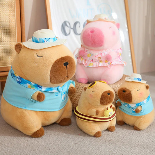 25/35/45cm Plush Dress Up Capybara Stuffed Toy 3 Designs 11201062 - Snuggle Time