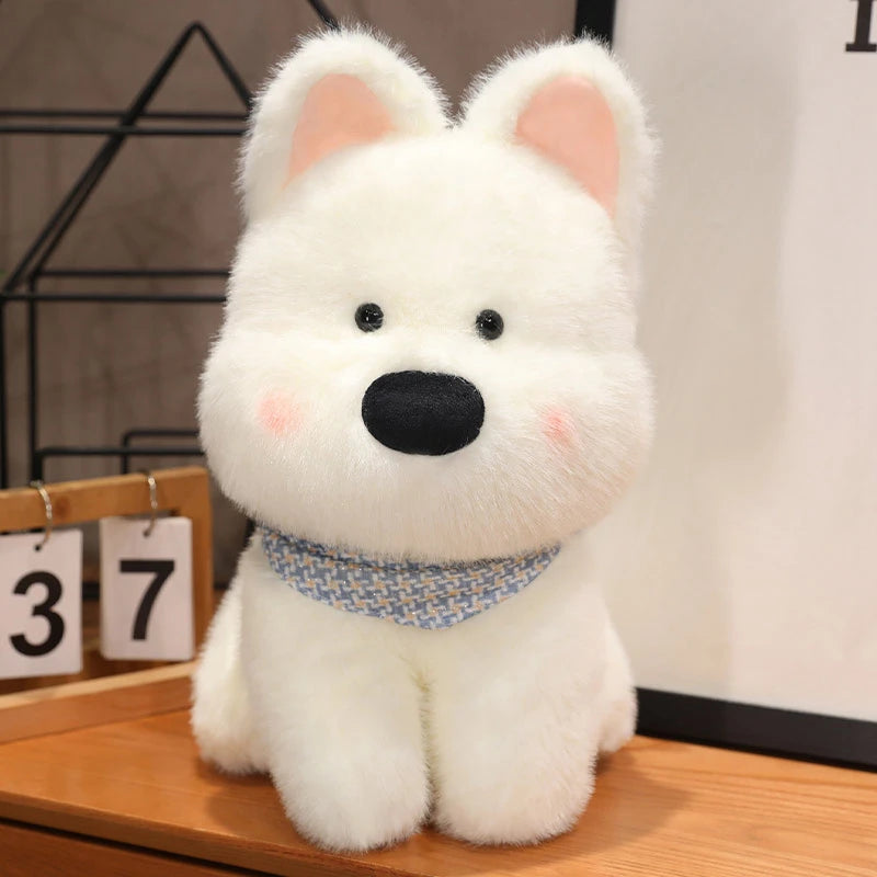 25/35/45cm Fluffy Cute Plush Dog 2 Colours 11201011 - Snuggle Time