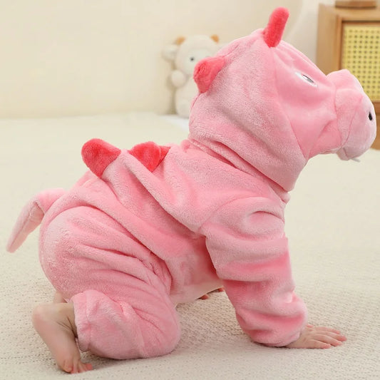 Babies Sky Blue or Pink Hooded Onesie 2-36mth 10205129 - Snuggle Time