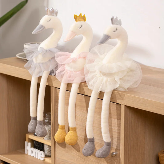 40/60cm Soft Plush Princess Swan 3 Designs 11201040 - Snuggle Time