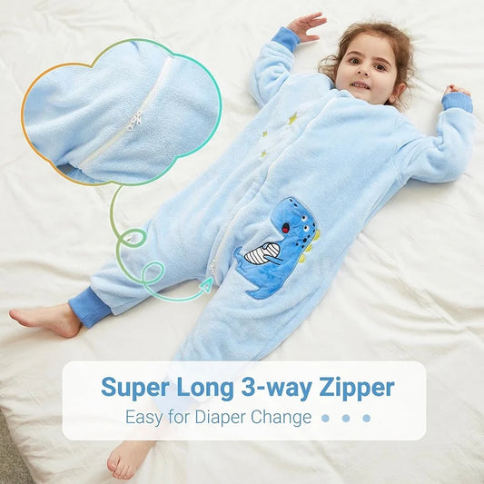 Baby & Toddler Blue Dinosaur Onesie 9mth-6yrs 10205107 - Snuggle Time