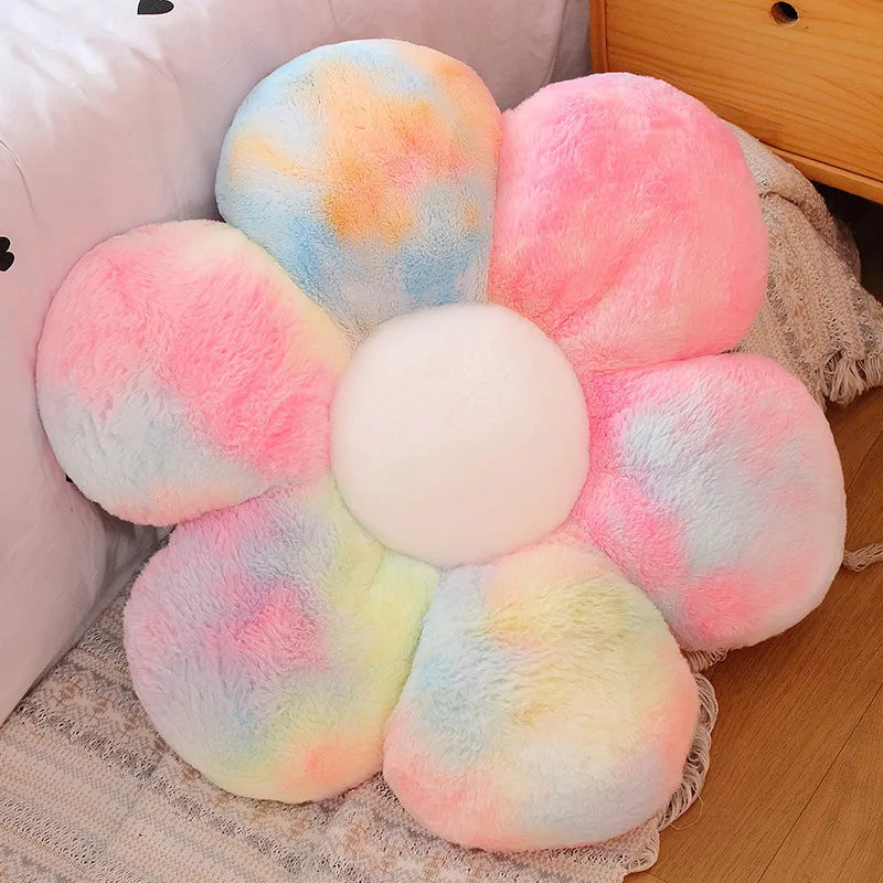 30/50/65cm Faux Rabbit Fur Plush Flower Cushion 5 Designs 11201016 - Snuggle Time